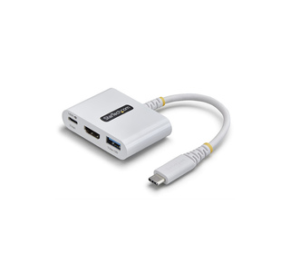 StarTech.com Adaptateur Multiport USB-C vers HDMI avec Charge PD 140W, HDMI 4K 60Hz, Hub USB 5 Gbps, Mini Dock pour MacBook / De