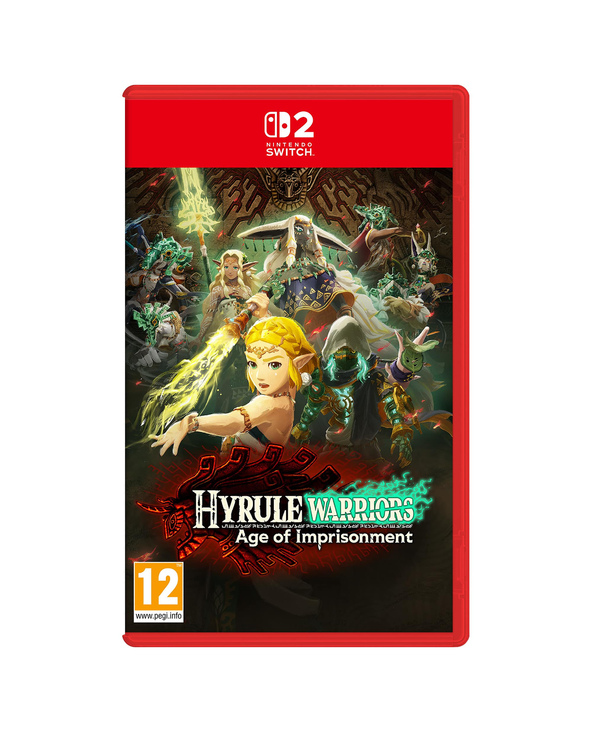 Nintendo Hyrule Warriors: Age of Imprisonment ( Switch 2) Standard Chinois traditionnel, Allemand, Néerlandais, Anglais, Espagno