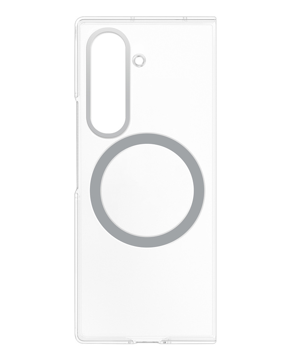 Samsung Coque transparente magnétique (+ film de protection anti-reflet) pour Galaxy Z Fold7