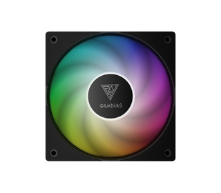 GAMDIAS NOTUS M1-1201 ARGB système de refroidissement d’ordinateur Processeur Kit watercooling 12 cm Noir 1 pièce(s)