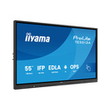 iiyama TE5513A-B2AG Écran d'affichage dynamique Écran plat interactif 138,7 cm (54.6") Wifi 500 cd/m² 4K Ultra HD Noir Écran tac