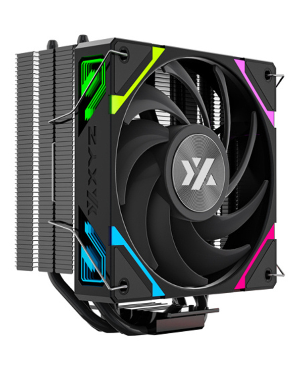 XYZ THERMAX 4 Processeur Refroidisseur d'air 12 cm Noir 1 pièce(s)