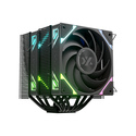 XYZ Thermax 6 DUO Processeur Refroidisseur d'air 12 cm Noir 1 pièce(s)
