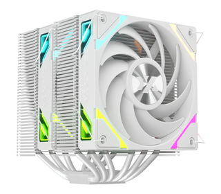 XYZ X-AC-THERDUOW6 système de refroidissement d’ordinateur Processeur Refroidisseur d'air 12 cm Blanc 1 pièce(s)