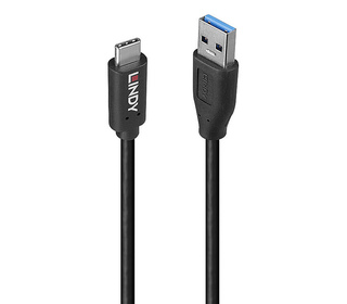 Lindy 36970 câble USB USB 3.2 Gen 2 (3.1 Gen 2) 0,5 m USB A USB C Noir