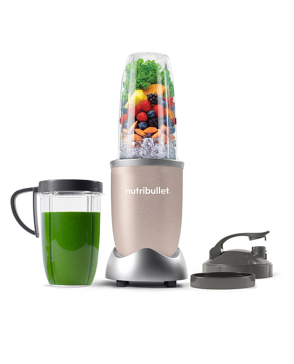 NutriBullet NB907CP 0,946 L Mixeur de cuisine 900 W Noir, Or