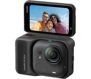 Insta360 GO Ultra Standard Black caméra pour sports d'action 4K Ultra HD 25,4 / 1,28 mm (1 / 1.28") Wifi 109 g