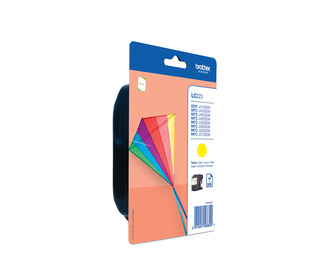 Brother LC223YBP cartouche d'encre 1 pièce(s) Original Jaune