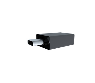 Gembird A-USB2-CMAF-01 changeur de genre de câble USB Type-C USB type-A Noir