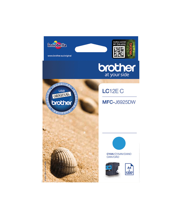 Brother LC12EC cartouche d'encre 1 pièce(s) Original Cyan