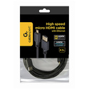Gembird 4.5m HDMI-M/micro HDMI-M câble HDMI 4,5 m HDMI Type A (Standard) HDMI Type D (Micro) Noir