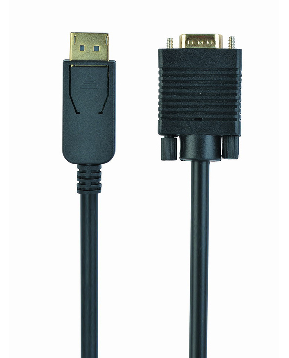 Gembird CCP-DPM-VGAM-6 câble vidéo et adaptateur 1,8 m VGA (D-Sub) DisplayPort Noir
