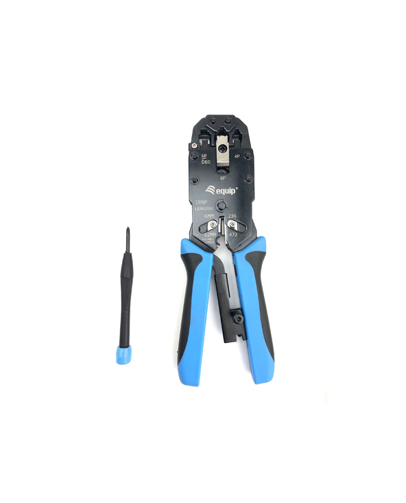Equip 12940907101 Pince à sertir Noir, Bleu