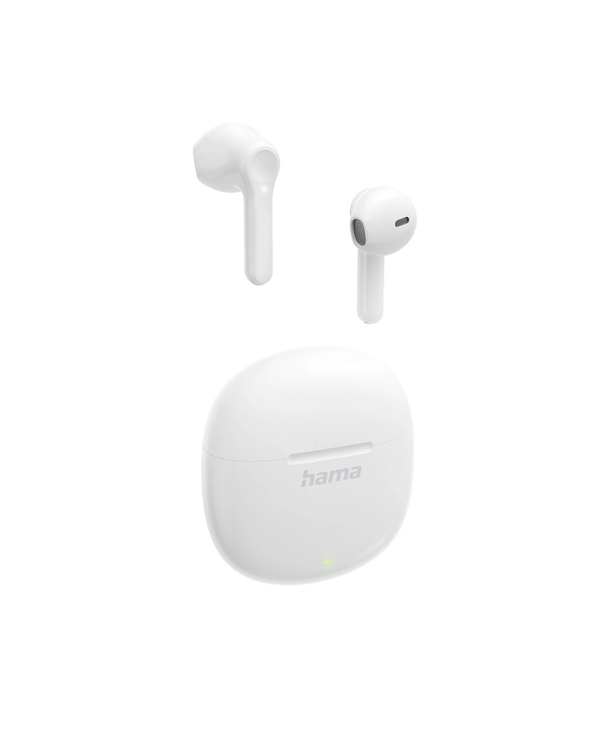 Hama Action One Casque True Wireless Stereo (TWS) Ecouteurs Appels/Musique Bluetooth Blanc