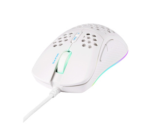 Deltaco Gaming GAM-108-W souris Droitier USB Type-A Optique 6400 DPI