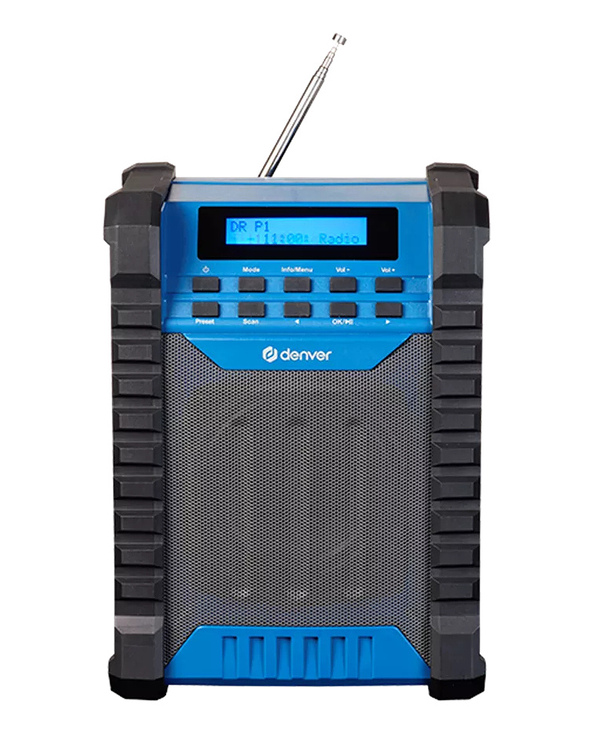 Denver WRD-60 Radio portable Noir, Bleu