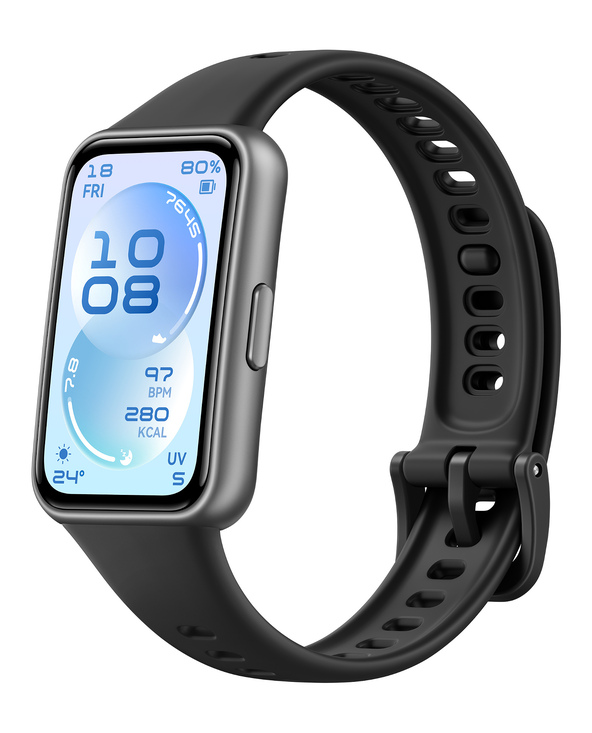 Huawei 55020GVQ tracker d'activité AMOLED Bracelet connecté 4,11 cm (1.62") Noir