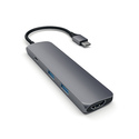 Satechi ST-CMAM station d'accueil USB 3.2 Gen 1 (3.1 Gen 1) Type-C Gris