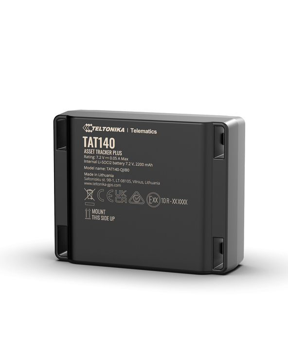 Teltonika 4G LTE Cat 1 asset tracker Universel Noir