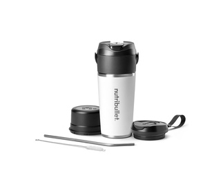 NutriBullet Flip 0,59 L Mixeur portable Noir, Blanc