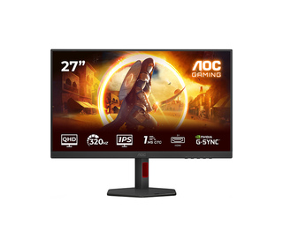 AOC G4 Q27G4SRU 27" LED Quad HD 1 ms Noir, Rouge