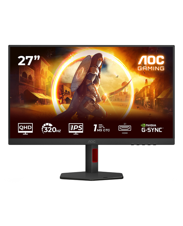 AOC G4 Q27G4SRU 27" LED Quad HD 1 ms Noir, Rouge