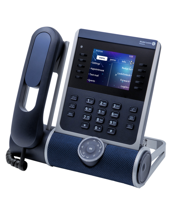 Alcatel-Lucent Enterprise ALE-300 téléphone fixe Bleu LCD