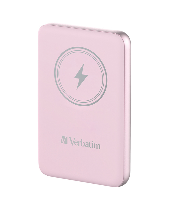Verbatim Charge 'n' Go Lithium Polymère (LiPo) 10000 mAh Recharge sans fil Rose