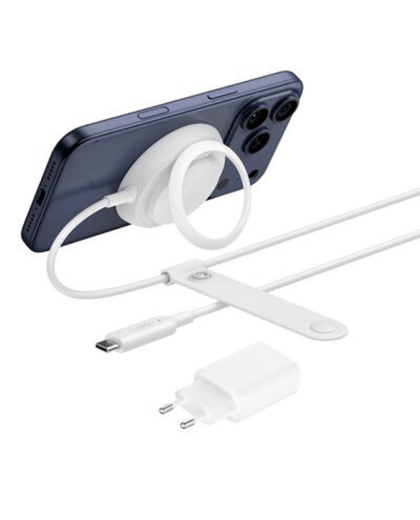 Belkin WIA014kqWH Smartphone Blanc USB Recharge sans fil Intérieure