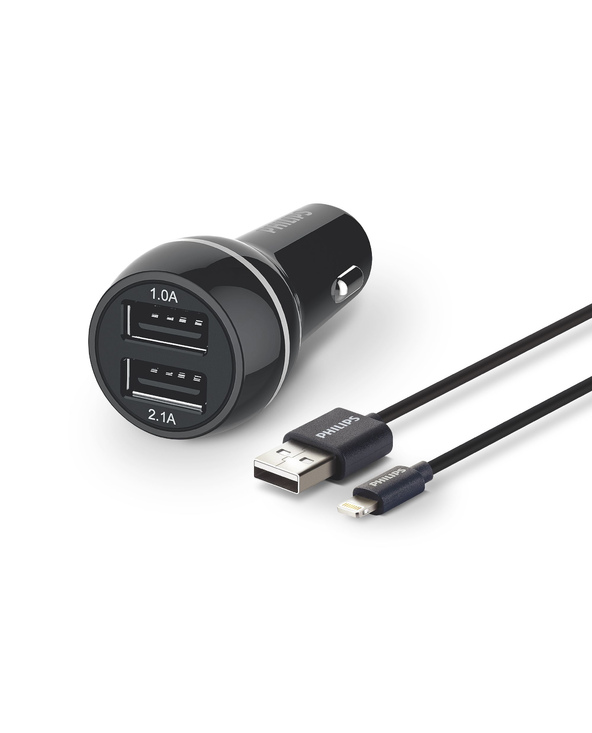 Philips Chargeur allume-cigare USB DLP2357V/10