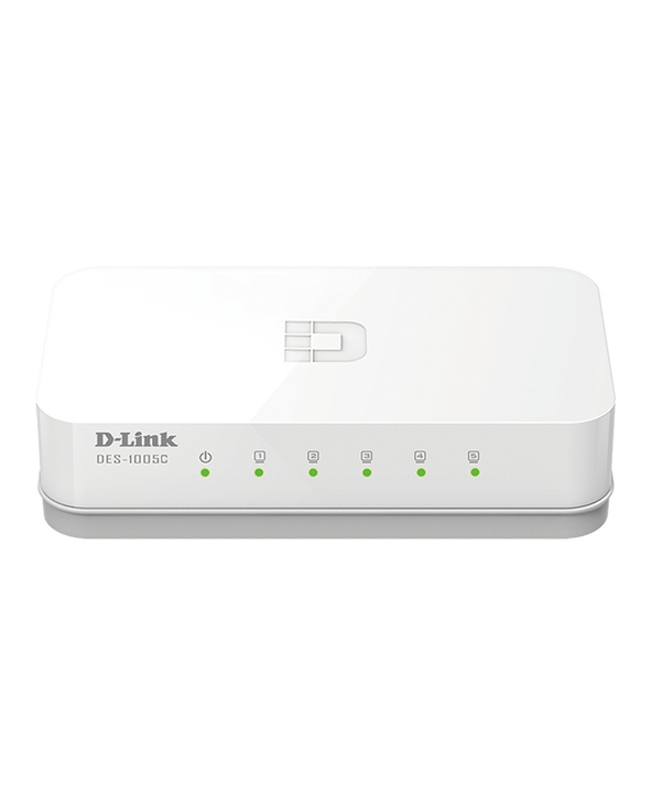 D-Link ES-1005C/E Non-géré Fast Ethernet (10/100) Bureau Blanc