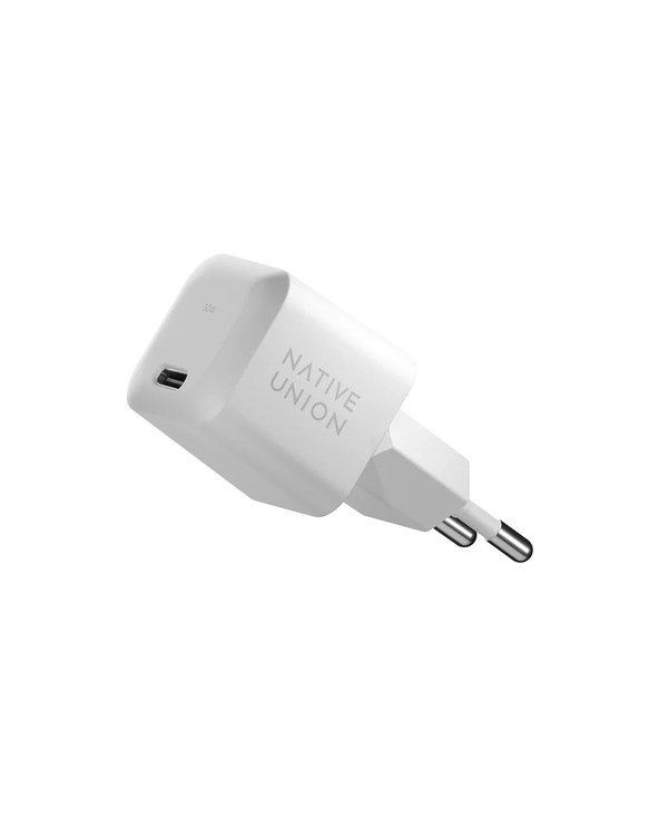 Native Union FAST-PD30-2-WHT-EU chargeur d'appareils mobiles Ordinateur portable, Smartphone, Tablette Blanc Secteur Charge rapi