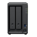 Synology DP320 serveur de stockage NAS Bureau R1600 8 Go 16 To Noir