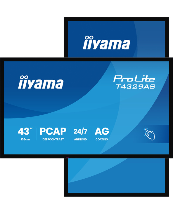 iiyama T4329AS-B1AG 42.5" LED 4K Ultra HD 6,5 ms Noir