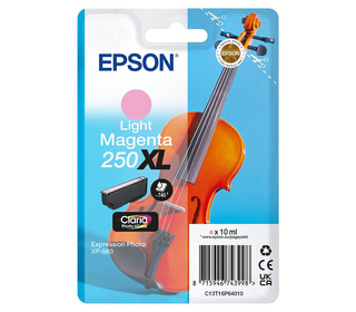 Epson 250XL Violin Claria Photo HD cartouche d'encre 1 pièce(s) Original Rendement élevé (XL) Magenta clair