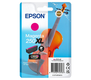 Epson 250XL Violin Claria Photo HD cartouche d'encre 1 pièce(s) Original Rendement élevé (XL) Magenta