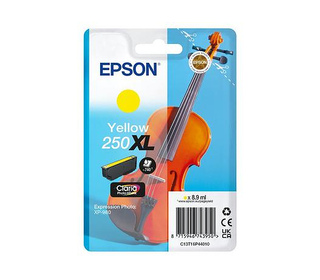 Epson 250XL Violin Claria Photo HD cartouche d'encre 1 pièce(s) Original Rendement élevé (XL) Jaune