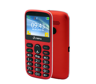 Olympia Sun 5,87 cm (2.31") 77,4 g Rouge Appareil-photo de téléphone