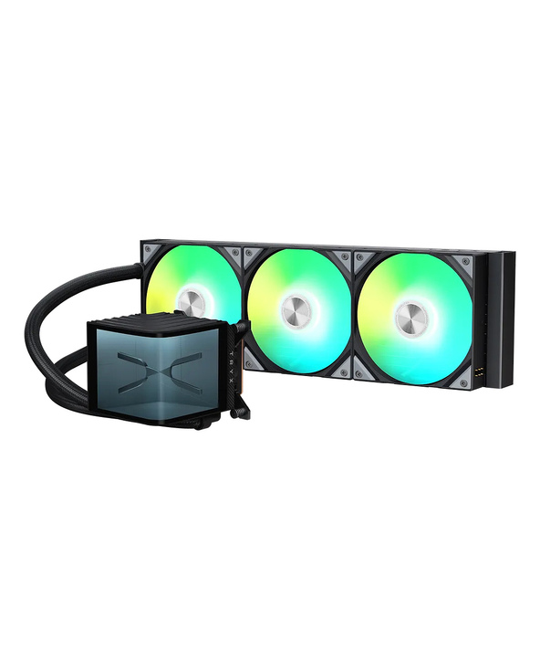 TRYX PANORAMA ARGB 360 Processeur Kit watercooling 12 cm Noir 1 pièce(s)
