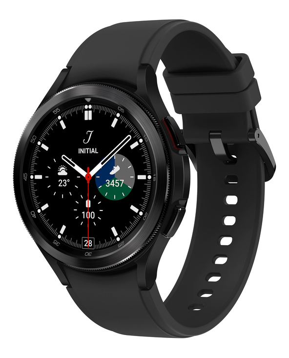Samsung Galaxy Watch4 Classic 3,56 cm (1.4") OLED 46 mm Numérique 450x450 pixels Écran tactile Noir Wifi GPS (satellite)