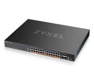 Zyxel XMG2230-28HP Géré L2/L3 2.5G Ethernet (100/1000/2500) Connexion Ethernet, supportant l'alimentation via ce port (PoE) 1U N