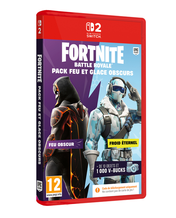 Just for Games FORTNITE Pack Feu & Glace