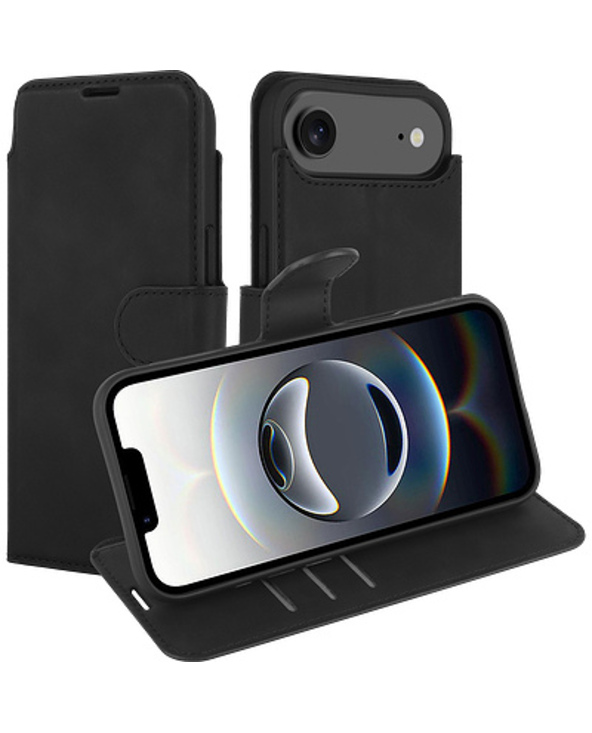 Just in Case MAP2764PW1 coque de protection pour téléphones portables 16,5 cm (6.5") Étui avec portefeuille Noir