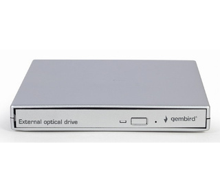Gembird DVD-USB-021-SV lecteur de disques optiques Interne DVD±RW Argent