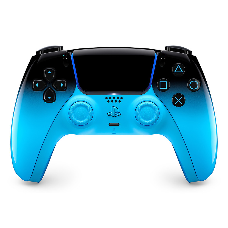 Sony DualSense Bleu Bluetooth/USB Manette de jeu Analogique/Numérique Android, MAC, PC, PlayStation 5, iOS