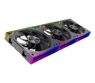 Xilence Gaming Series XPF360R.ARGB Boitier PC Ventilateur 12 cm Noir 3 pièce(s)