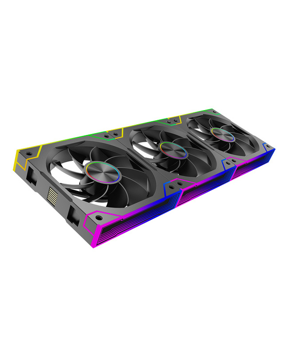 Xilence Gaming Series XPF360R.ARGB Boitier PC Ventilateur 12 cm Noir 3 pièce(s)