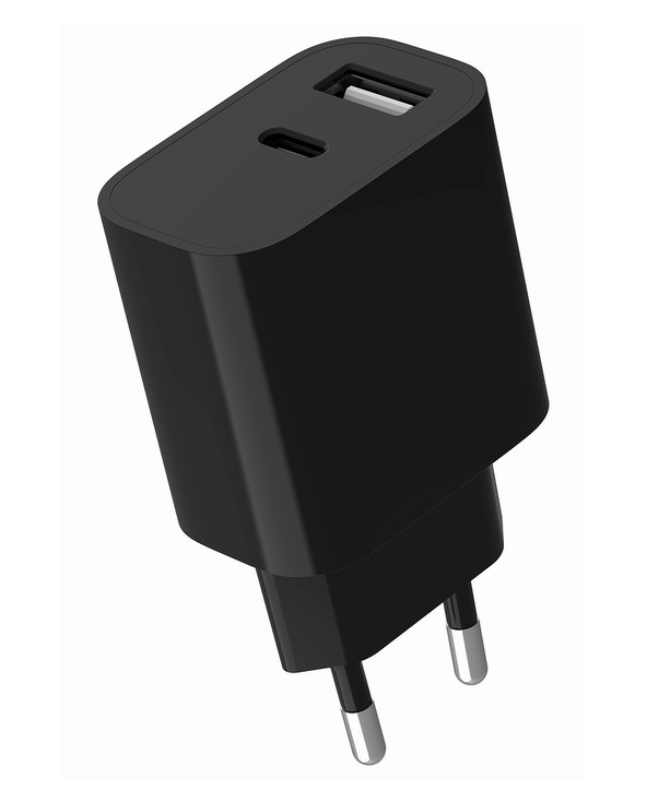 Gembird GMB Audio TA-UC-2AC12-01-BK chargeur d'appareils mobiles Universel Noir Secteur Intérieure