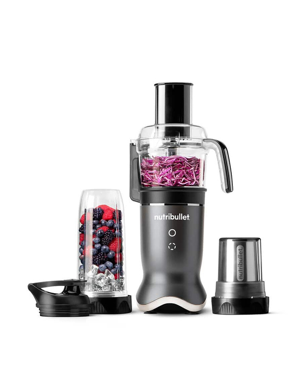NutriBullet NB1224DG 0,9 L Mélangeur de table 1200 W Gris foncé
