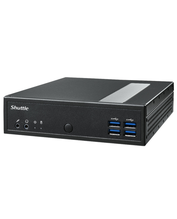Shuttle XPC slim Barebone DL40N, Intel N150, 1x DDR5, 2x LAN (2x 2.5Gbit), 2xCOM,1xHDMI,1xDP, 1x VGA, fanless, fonctionnement pe